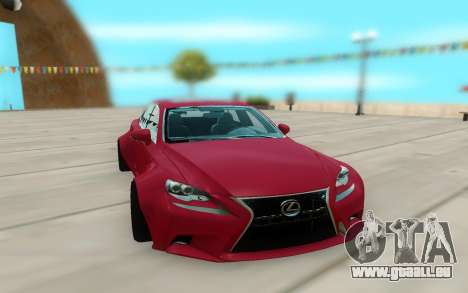 Lexus IS 350 pour GTA San Andreas