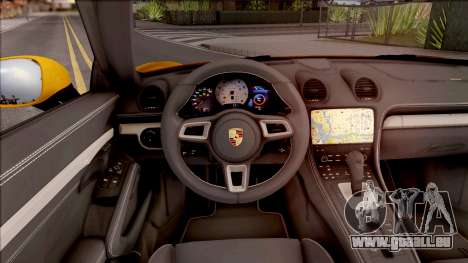 Porsche Boxter S 2017 v2 für GTA San Andreas