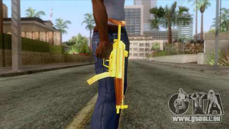 Gold MP5 pour GTA San Andreas