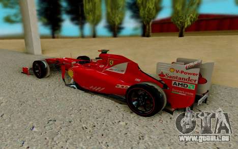 Ferrari Scuderia F2012 pour GTA San Andreas