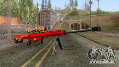 Barrett M82A1 Anti-Material Sniper Rifle v2 für GTA San Andreas