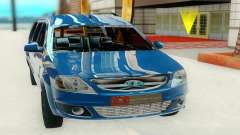 Lada Largus blue für GTA San Andreas