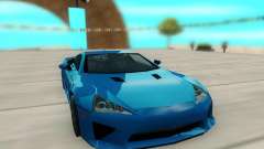 Lexus LFA blue für GTA San Andreas