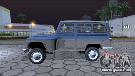 Jeep Rural Willys 1961 - Version Brésilienne pour GTA San Andreas