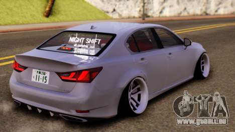 Lexus GS350 für GTA San Andreas