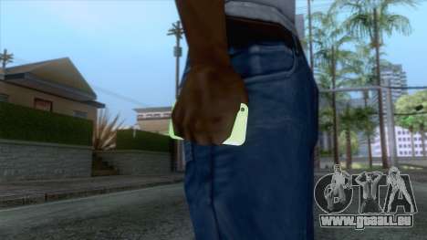 iPhone 5C Green pour GTA San Andreas