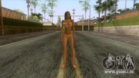 Sexy Beach Girl Skin 1 pour GTA San Andreas