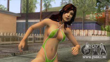 Sexy Beach Girl Skin 4 für GTA San Andreas
