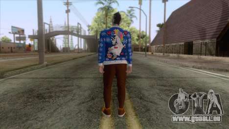 Christmas GTA Online Skin für GTA San Andreas