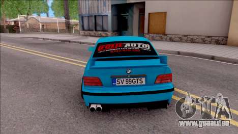 BMW 3-er E36 Blue 4.0i pour GTA San Andreas