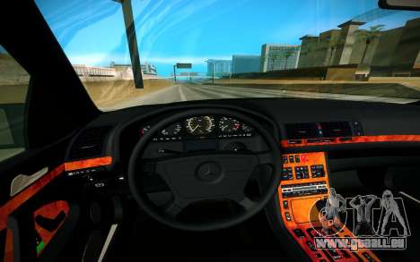 Mercedes-Benz W140 600SEL pour GTA San Andreas