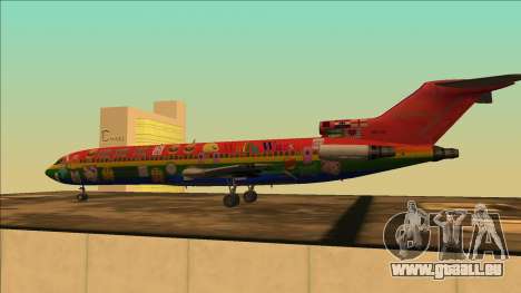 Boeing 727-200 Waifu-Wars-Edition für GTA San Andreas