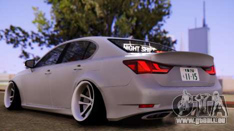 Lexus GS350 für GTA San Andreas