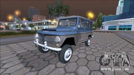 Jeep Rural Willys 1961 - Version Brésilienne pour GTA San Andreas