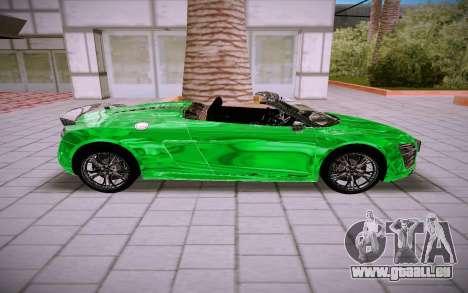 Audi R8 Spyder 5 2 V10 Plus für GTA San Andreas