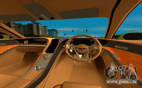 Bentley EXP 10 Speed 6 pour GTA San Andreas