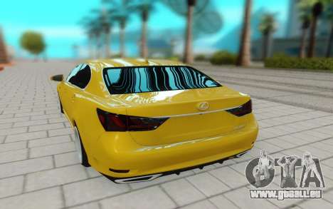 Lexus GS 350F pour GTA San Andreas