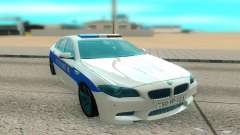 BMW M5 F10 blanc pour GTA San Andreas