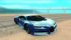 Bugatti Chiron türkis für GTA San Andreas