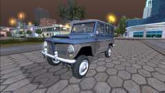 Jeep Rural Willys 1961 - Version Brésilienne pour GTA San Andreas