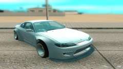 Nissan Silvia S15 белый pour GTA San Andreas