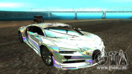 Bugatti Chiron белый pour GTA San Andreas