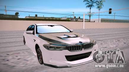 BMW M5 F90 blanc pour GTA San Andreas