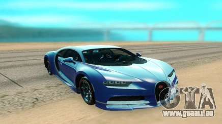 Bugatti Chiron turquoise pour GTA San Andreas