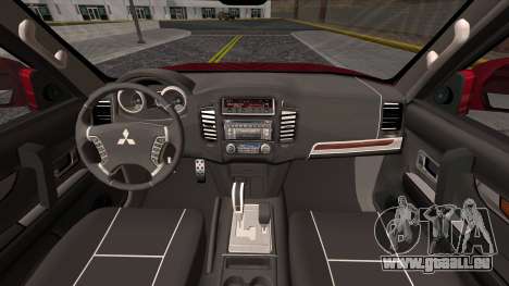 Mitsubishi Pajero SA Plate pour GTA San Andreas
