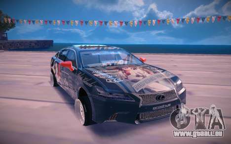 Lexus GS350 F Sport pour GTA San Andreas