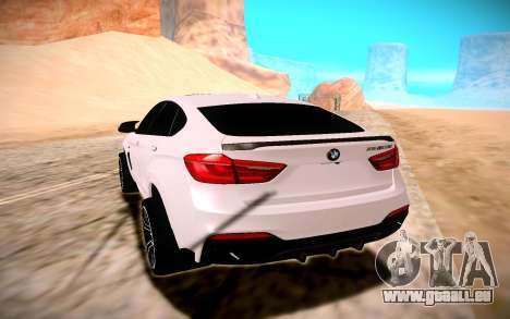BMW X6M 50D pour GTA San Andreas