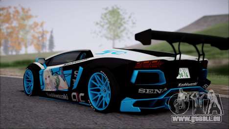 Lamborghini Aventador v3 pour GTA San Andreas