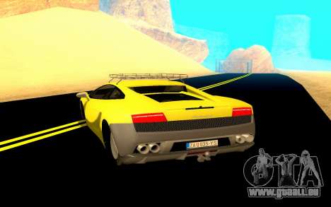 Lamborghini Gallardo für GTA San Andreas