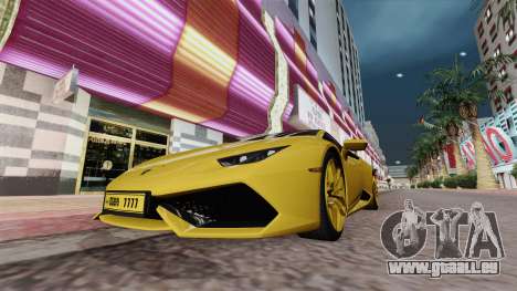 Lamborghini Huracan Dubai für GTA San Andreas
