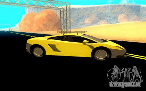 Lamborghini Gallardo für GTA San Andreas