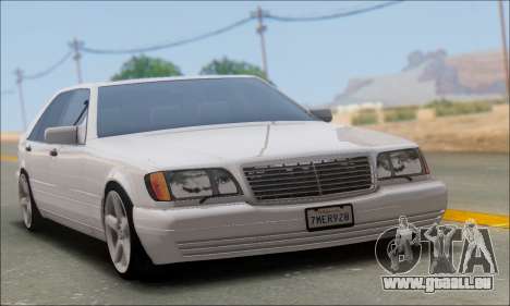 Mercedes-Benz W140 S600 TUNING pour GTA San Andreas