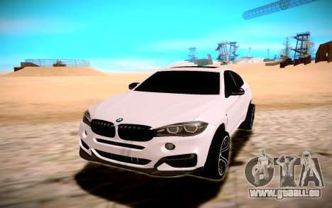 BMW X6M 50D pour GTA San Andreas