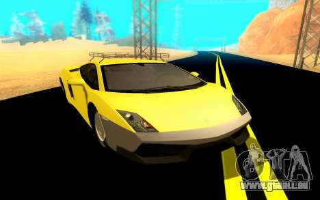 Lamborghini Gallardo für GTA San Andreas