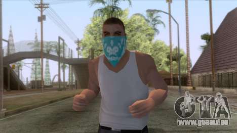 New Varios Los Aztecas Skin 1 pour GTA San Andreas