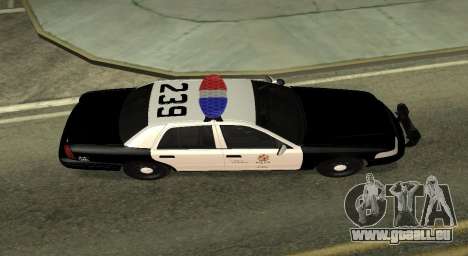 LAPD Ford Crown Victoria pour GTA San Andreas