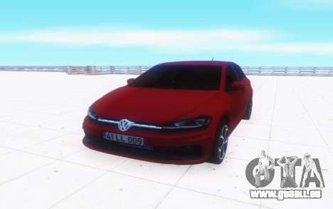 Volkswagen Polo RLine pour GTA San Andreas