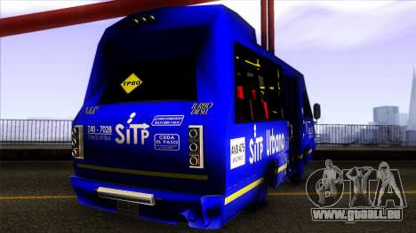 Microbus Chevrolet (SITP De Bogota) für GTA San Andreas