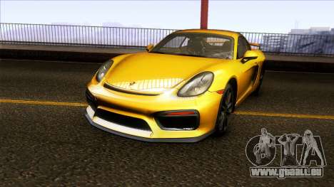 Porsche Cayman GT4 981C 2016 pour GTA San Andreas