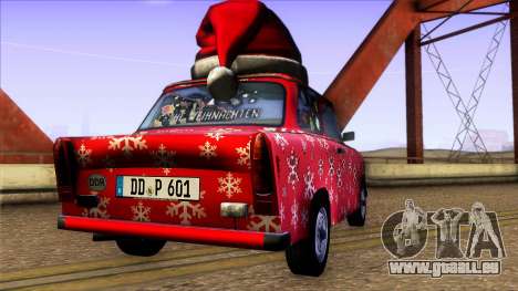 Trabant 601 Christmas Edition für GTA San Andreas