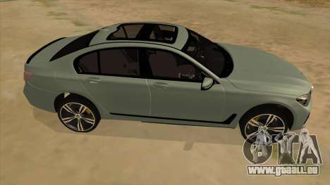 BMW 750d pour GTA San Andreas