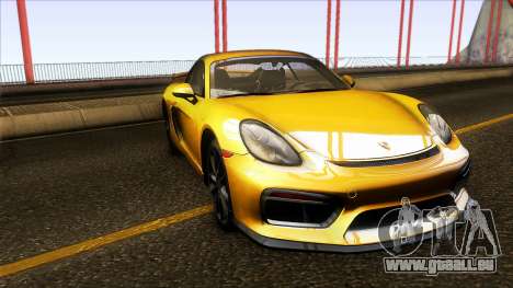 Porsche Cayman GT4 981C 2016 pour GTA San Andreas