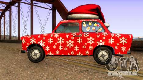 Trabant 601 Christmas Edition für GTA San Andreas