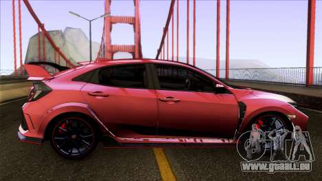 Honda Civic Type R 2017 pour GTA San Andreas