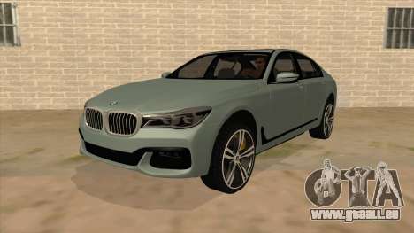 BMW 750d pour GTA San Andreas