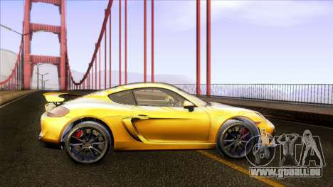 Porsche Cayman GT4 981C 2016 pour GTA San Andreas